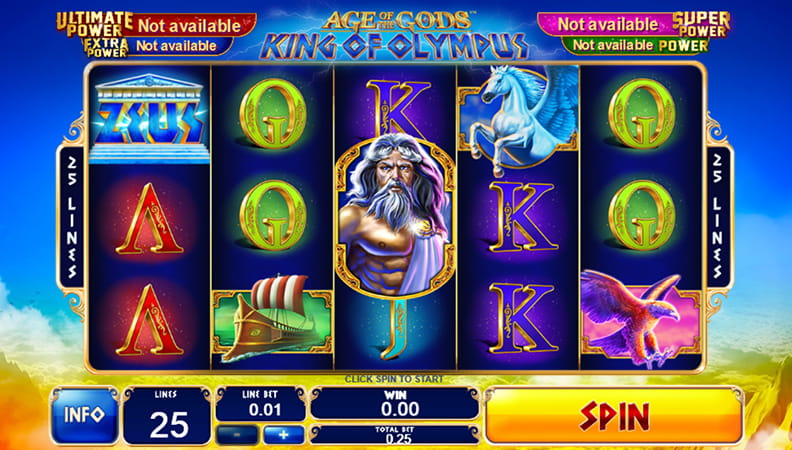 Age of the Gods: King of Olympus demo spel