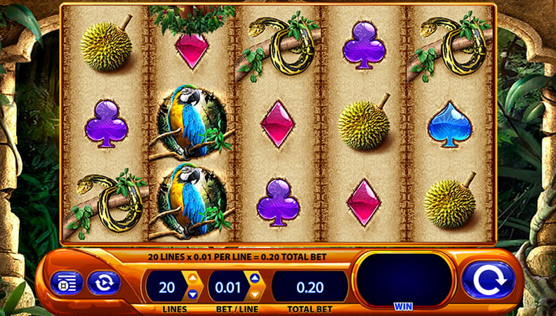 Amazon Queen demo spel.