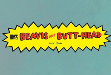 Beavis and Butthead slot logo