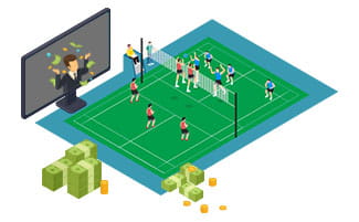 De bästa volleyboll spelsajterna.