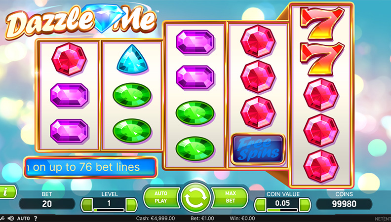 Dazzle Me demo spel