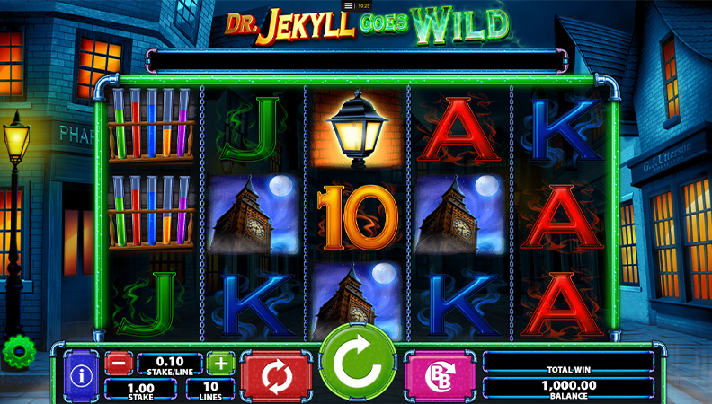 Dr Jekyll Goes Wild demo spel.