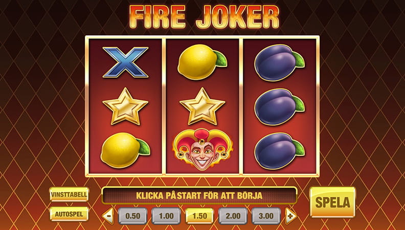 Fire Joker demo spel.