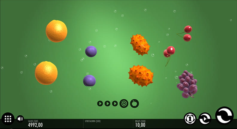 Fruit Warp demo spel.