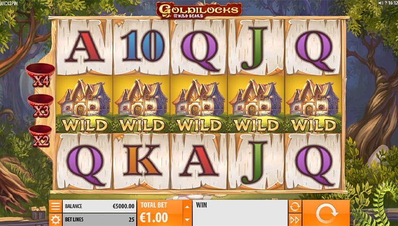 Goldilocks demo spel.