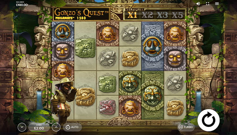 Gonzo’s Quest Megaways Megaways demo spel.