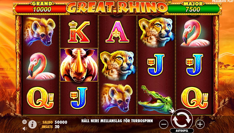 Great Rhino demo spel.