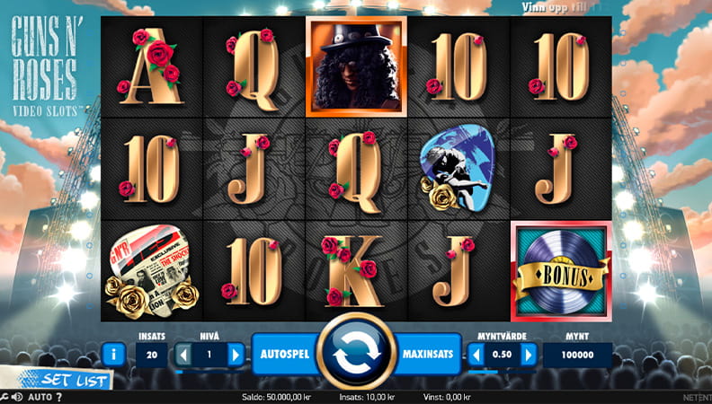 Guns N Roses demo spel.