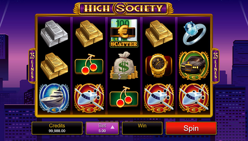 High Society demo spel.