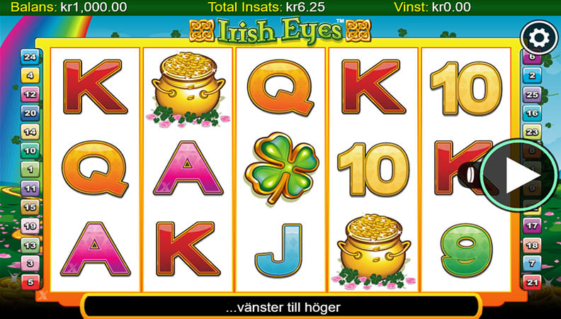 Irish Eyes demo spel.