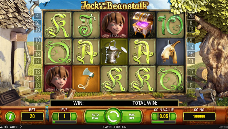 Jack and the Beanstalk demo spel.