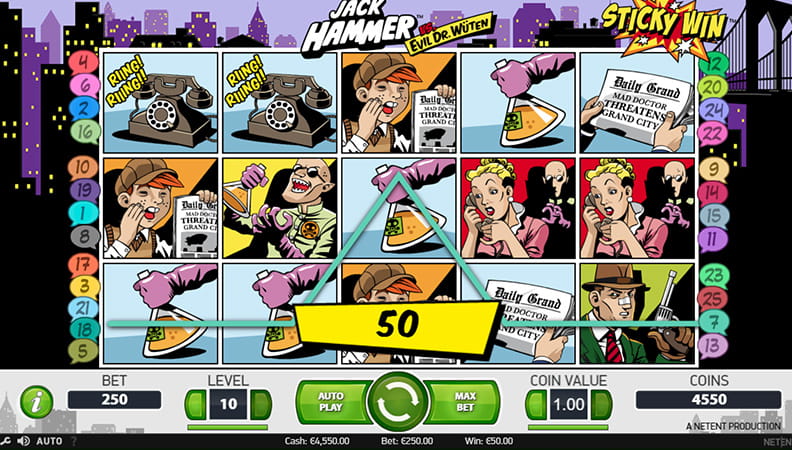 Jack Hammer demo spel.