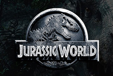 Jurassic World slot logo