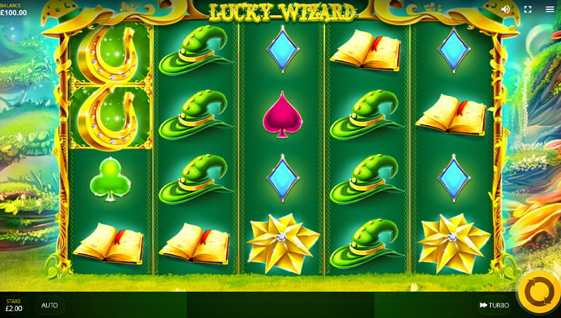 Lucky Wizard demo spel.