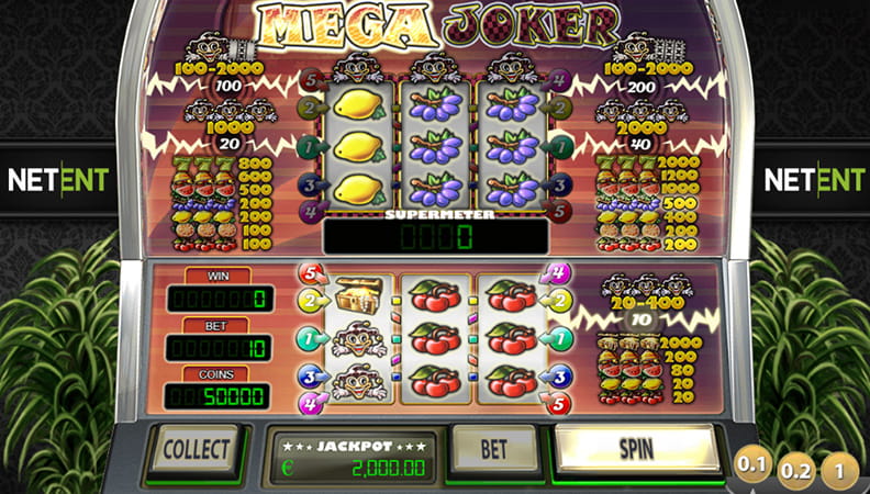 Mega Joker demo spel.
