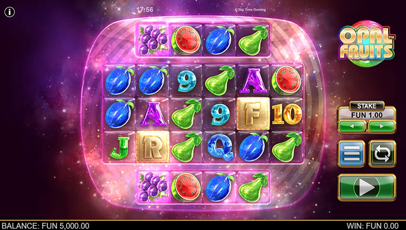 Opal Fruits demo spel.