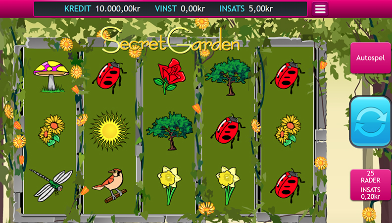 Secret Garden demo spel.