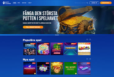AHTI Games hemsida