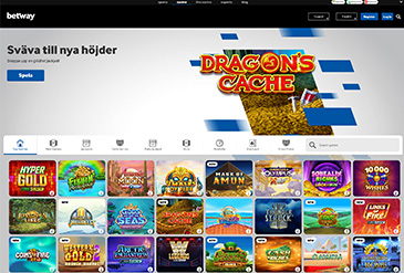 Betway Casino hemsida
