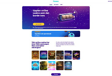 Casumo Startsida Miniatyrbild