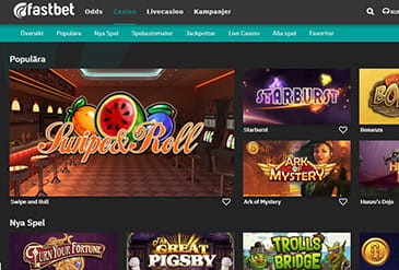 Spel hos Fastbet Sverige minibild
