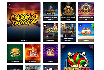 Kazoom Casino spel utval
