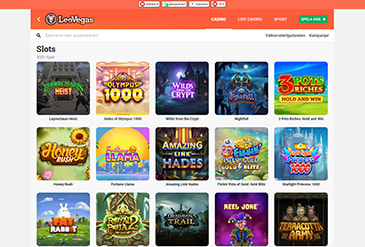 Leovegas miniatyrbild på alla spel