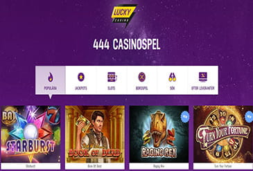 LuckyCasino spel minibild