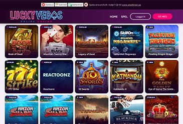 LuckyVegas spel