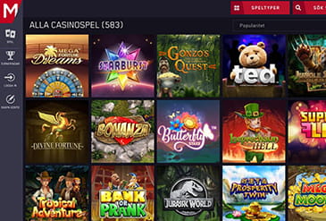 Maria Casino miniatyrbild på alla spel