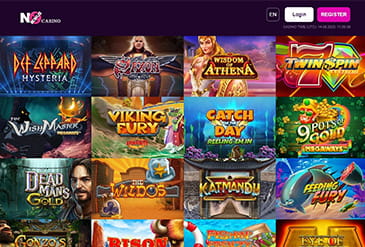 No Bonus Casino spel utval