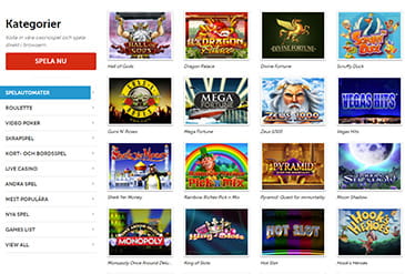 PlayMillion spelutbud