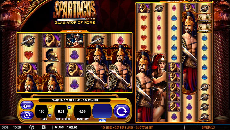 Spartacus Gladiator of Rome demo spel.