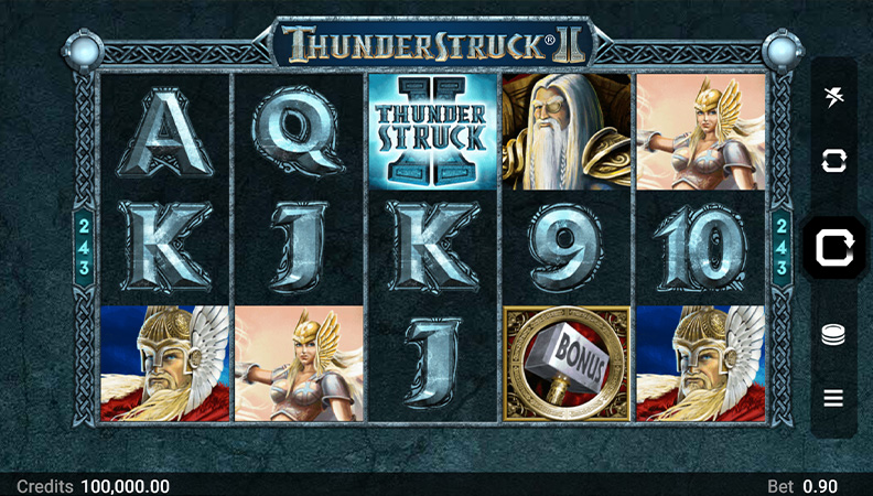 Thunderstruck II demo spel