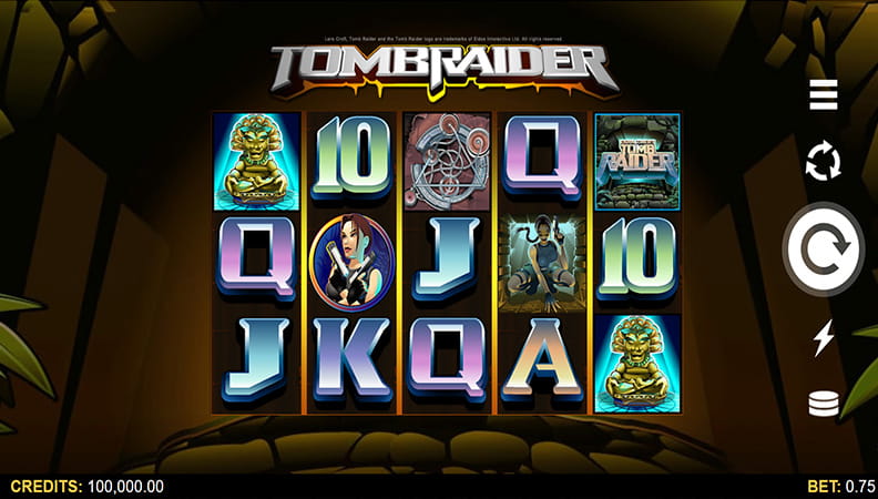 Tomb Raider demo spel.