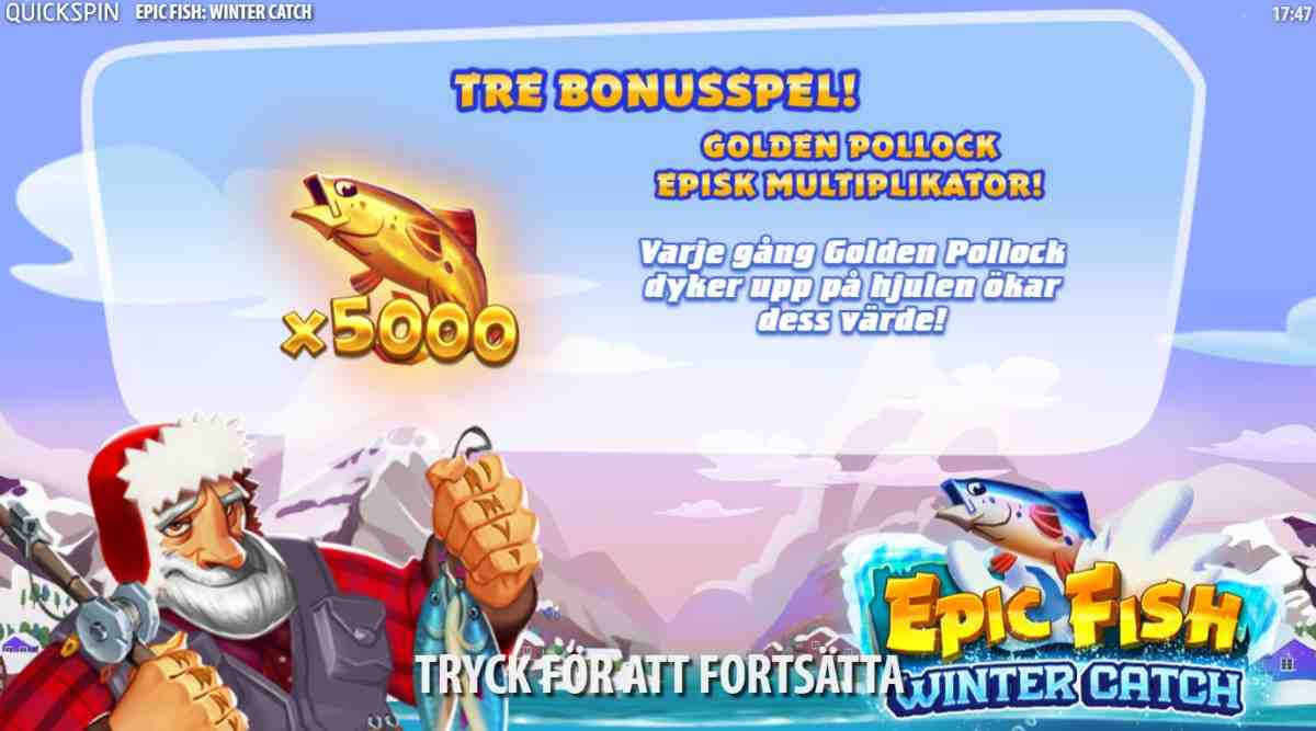 Epic Fish Winter Catsh slot